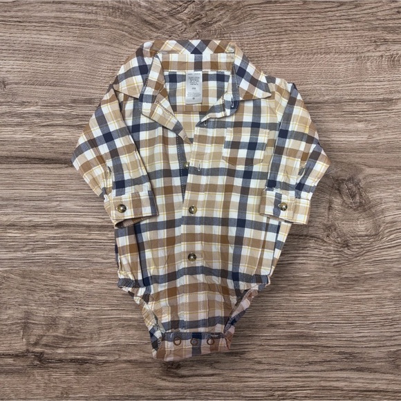 Bundle for little boys of Carter's Red and Tan Camisoles - Picture 2 of 8